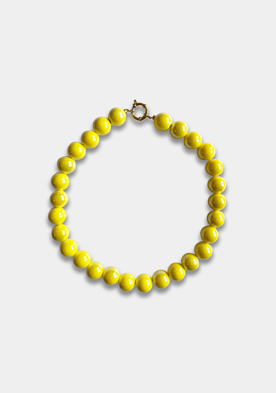 Harper & Yve Luna ketting HS25BACC01 Geel