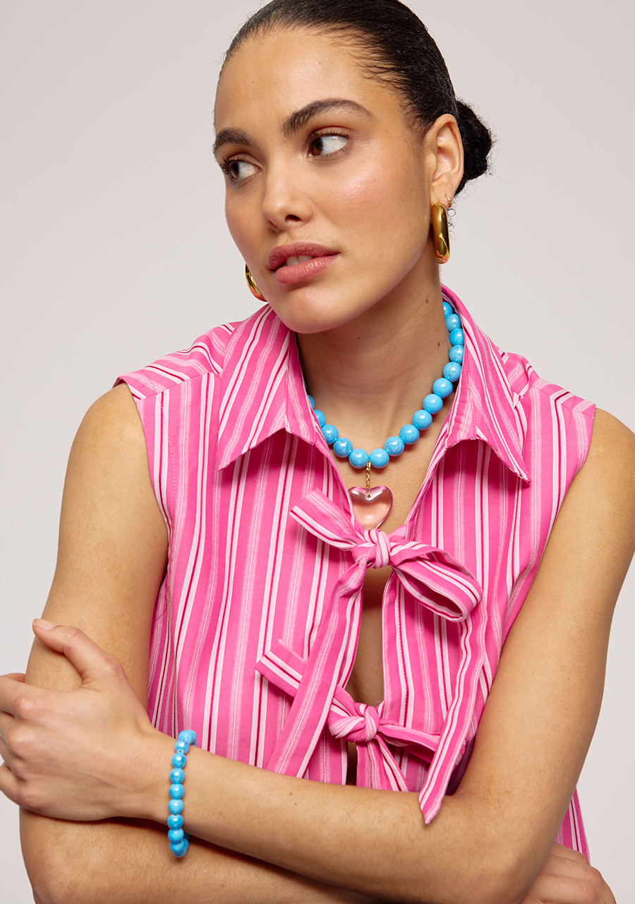 Harper & Yve Luna armband HS25BACC06 Blauw Harper & Yve Luna armband HS25BACC06 Blauw