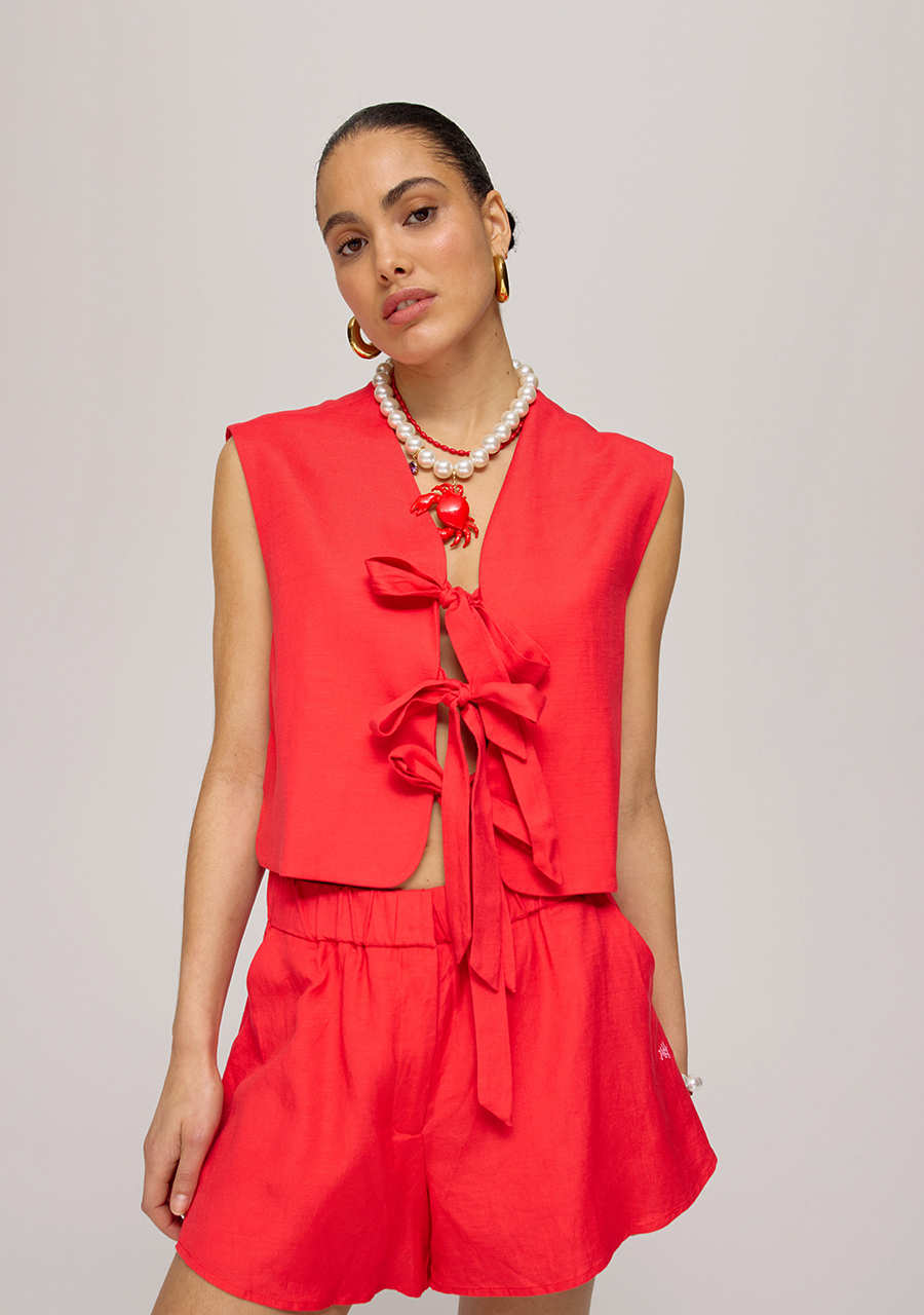 Harper & Yve Short Lacy HS25P109 Rood