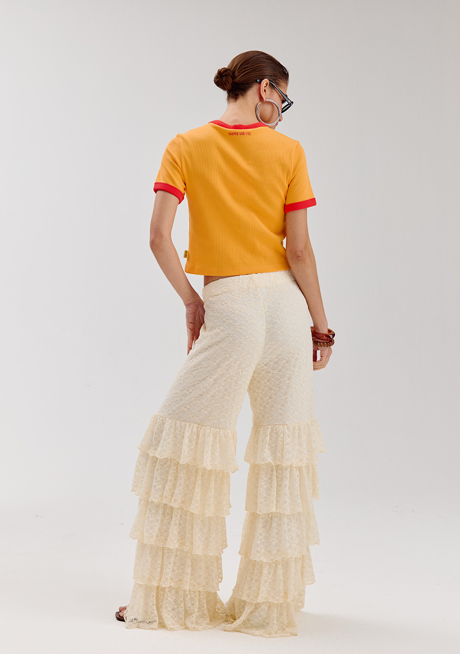 Harper & Yve Top Sombra HS6Y309 Oranje