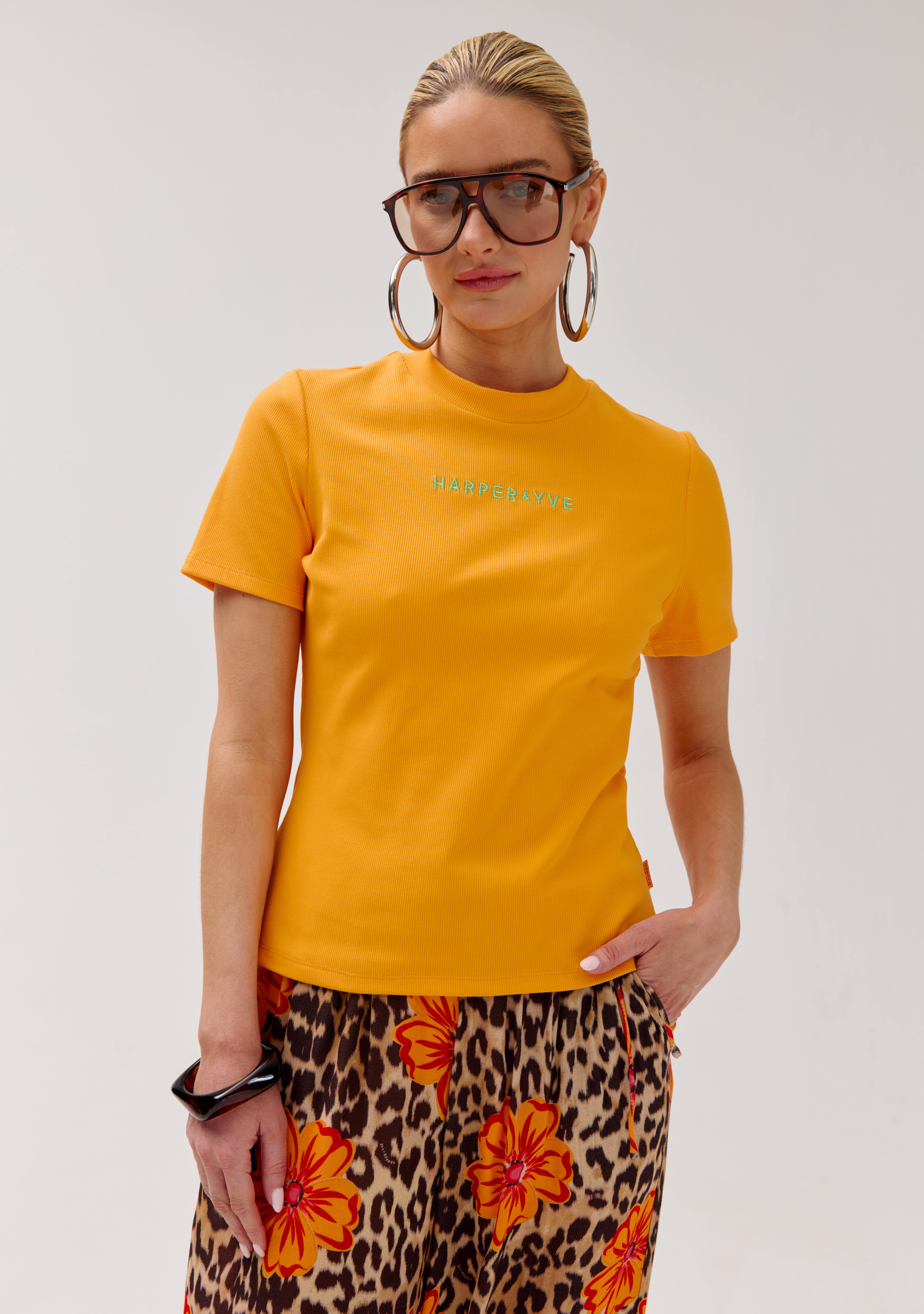 Harper & Yve Top Cammy HS6P415 Oranje