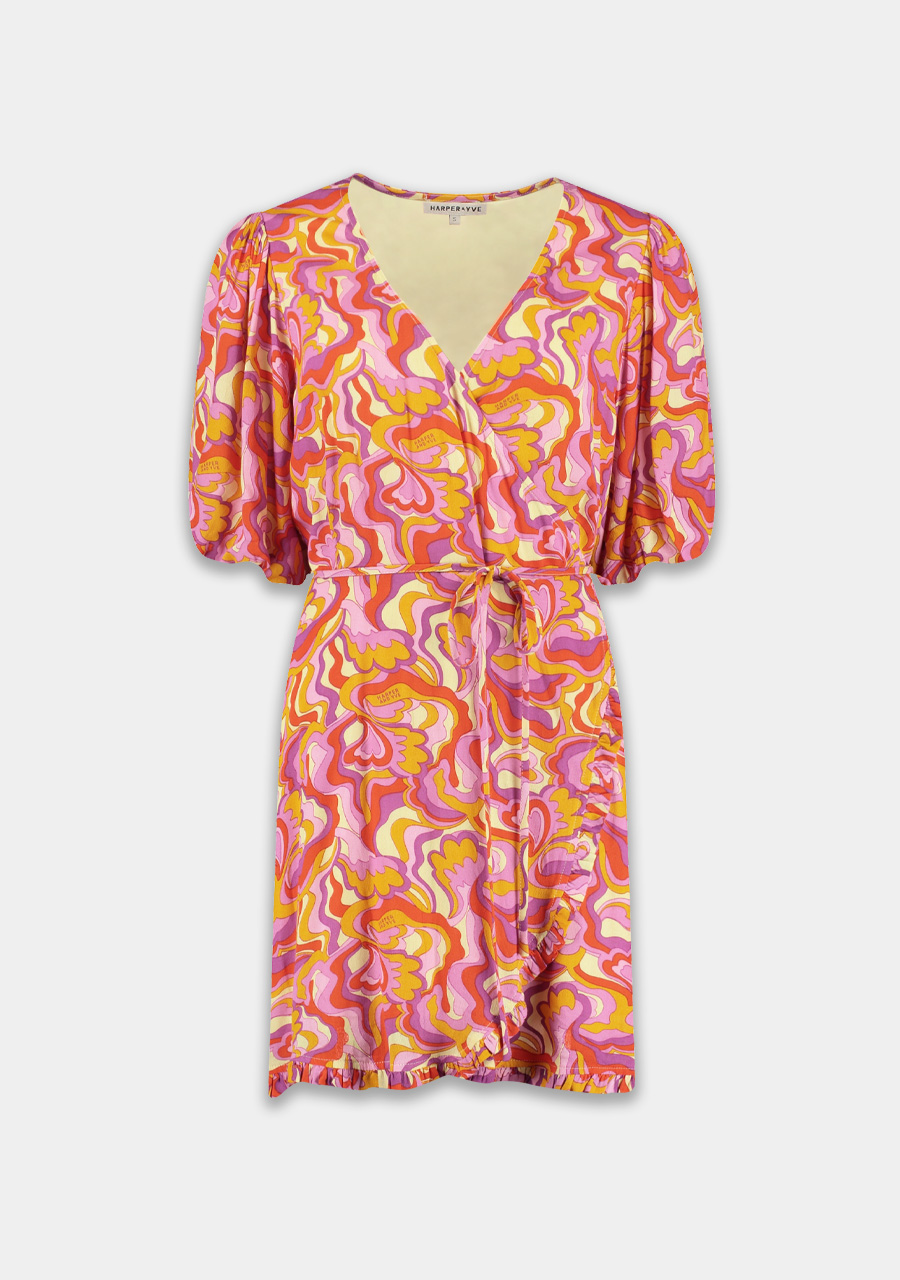 Harper & Yve Korte jurk Romee SS23J913 Multi