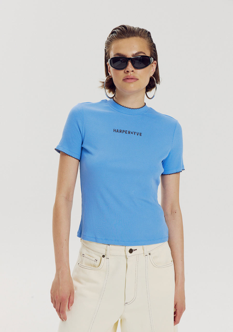 Harper & Yve Top Cammy AW6P400 Licht blauw