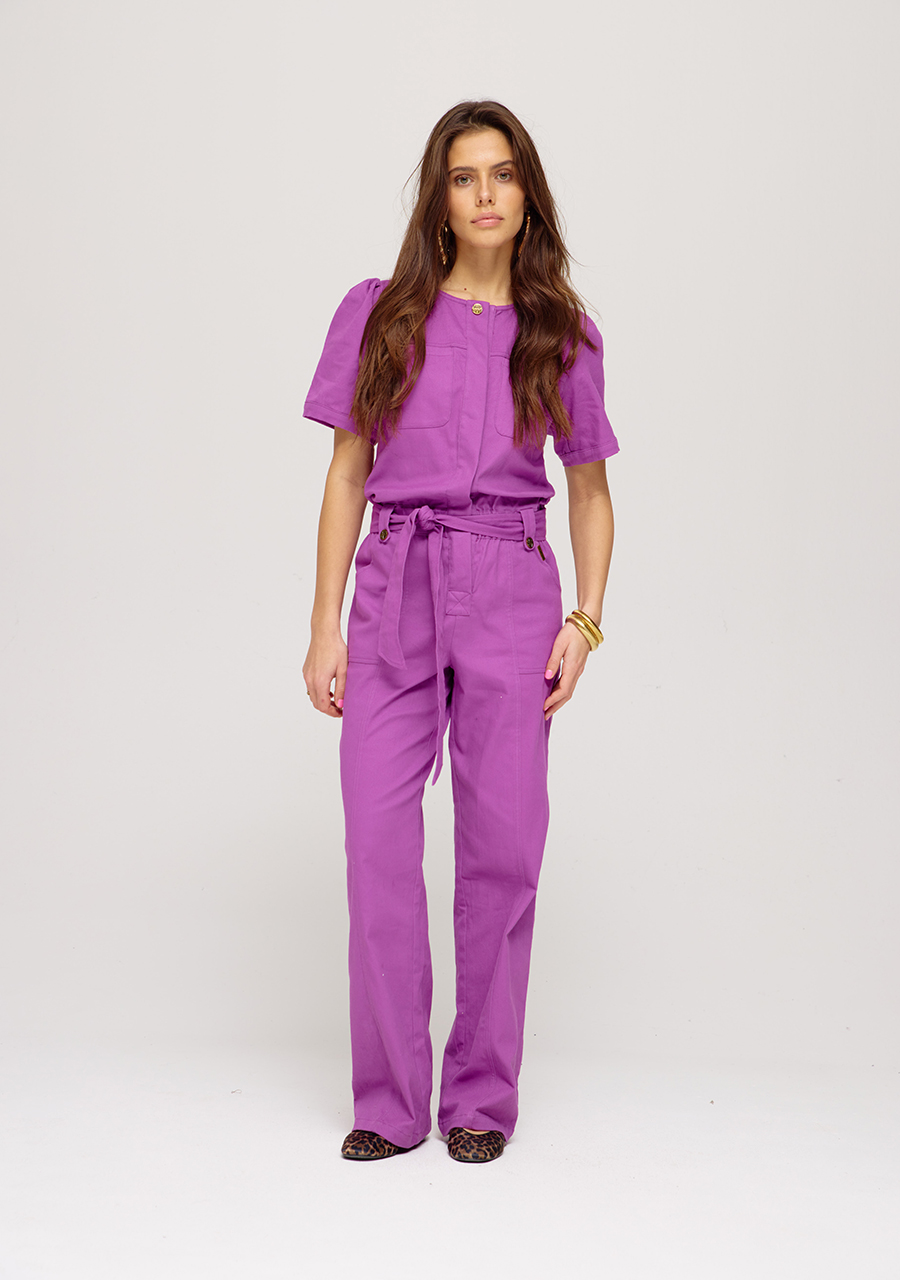 Harper & Yve Jumpsuit Yael SS25P700 Paars