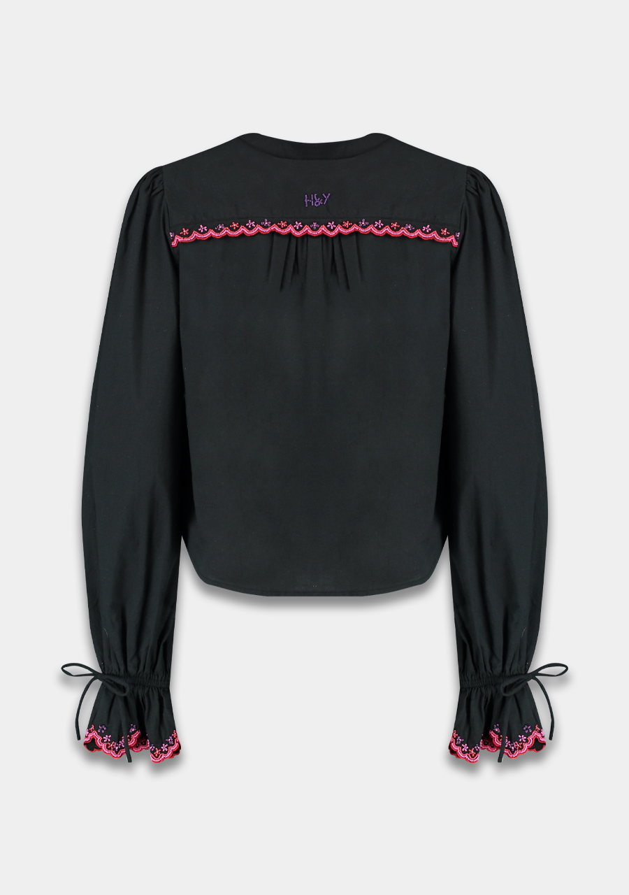 Harper & Yve Blouse Lily DW24C600 Zwart
