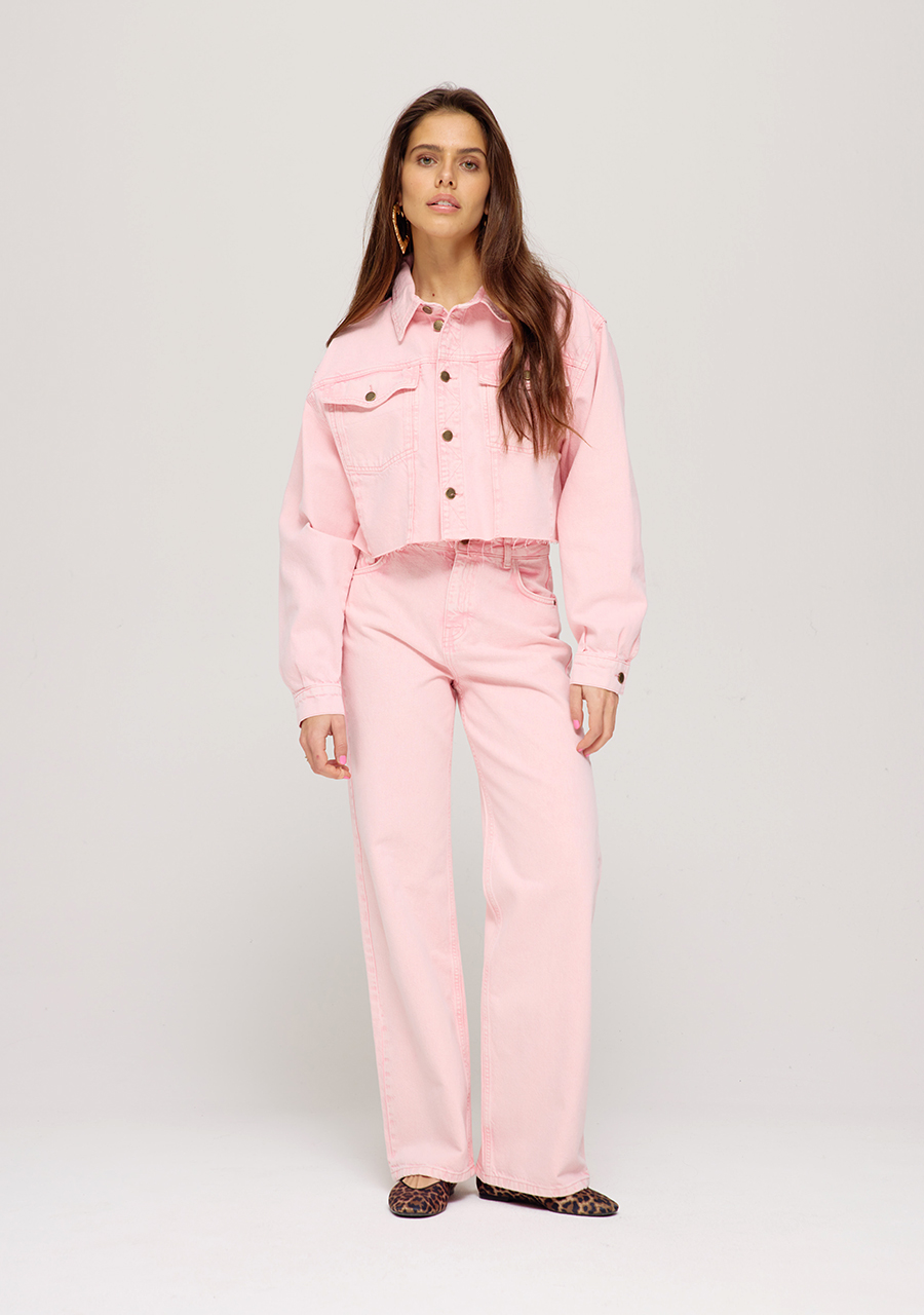 Harper & Yve Jacket Willow SS25D201 Roze