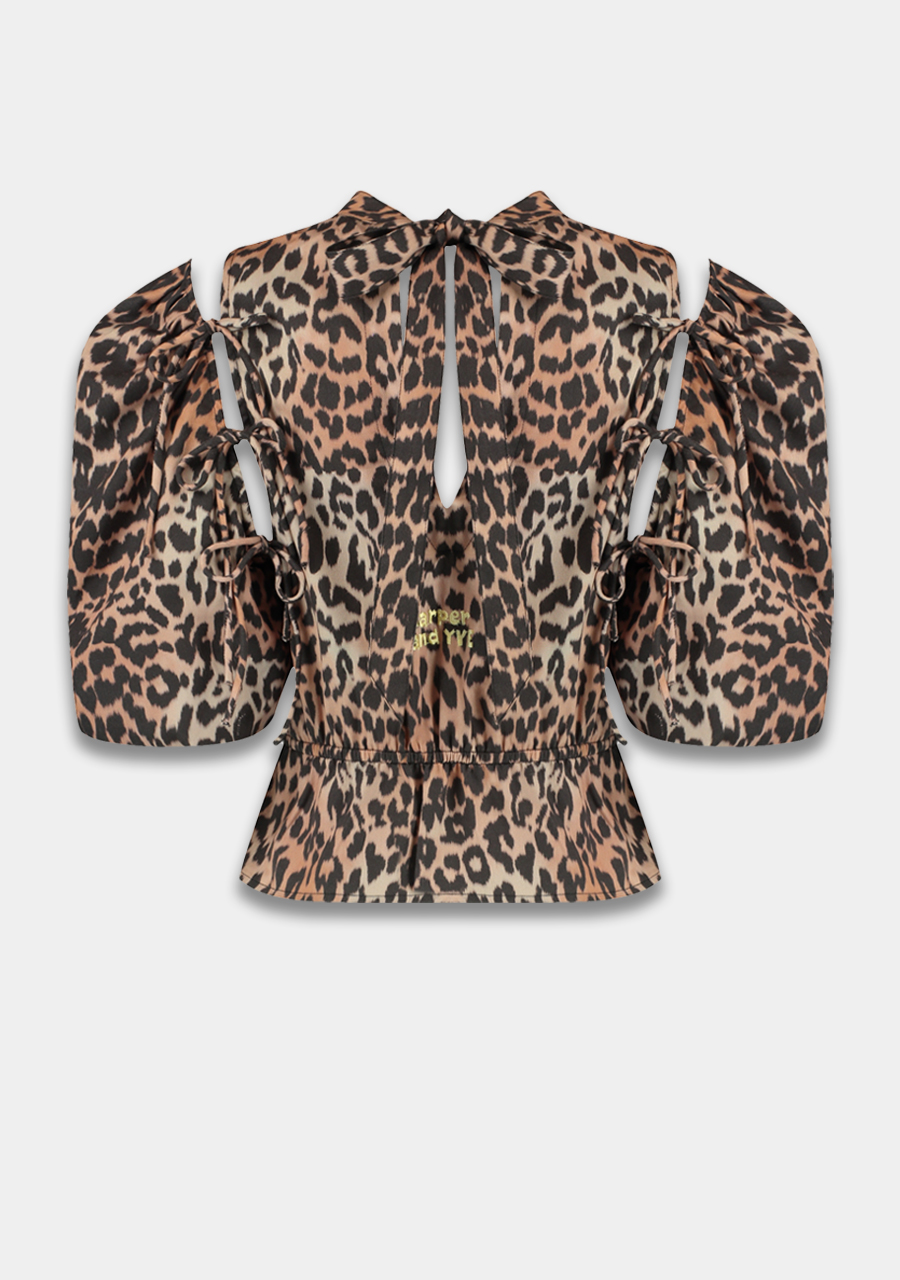 Harper & Yve Blouse Jacey SS6C402 Bruin