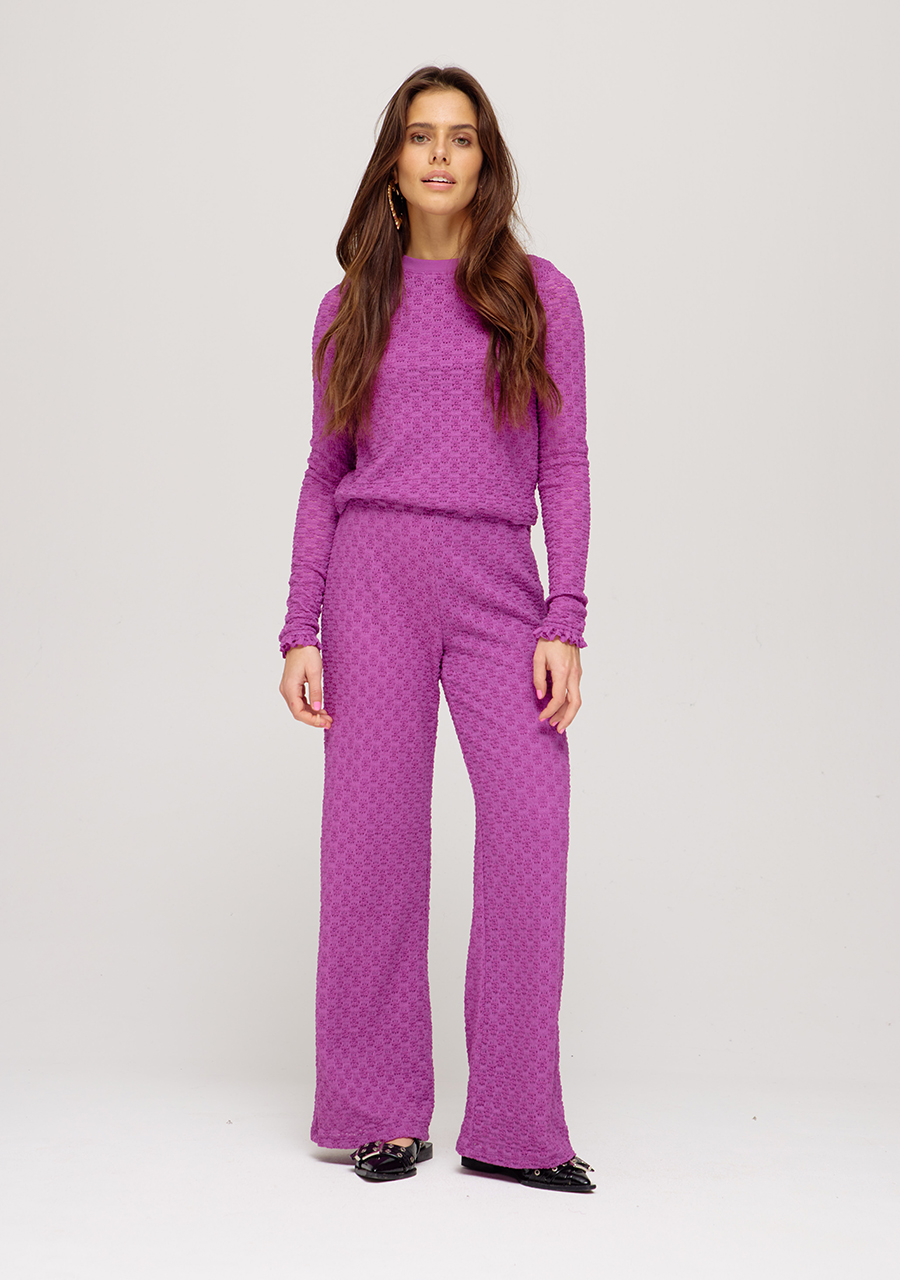 Harper & Yve Top Fenn SS25P605 Paars