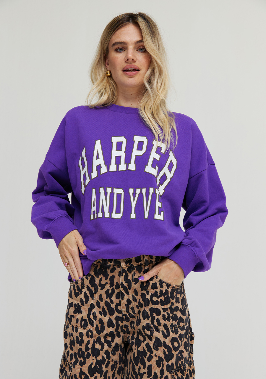 Harper and yve trui paars deals