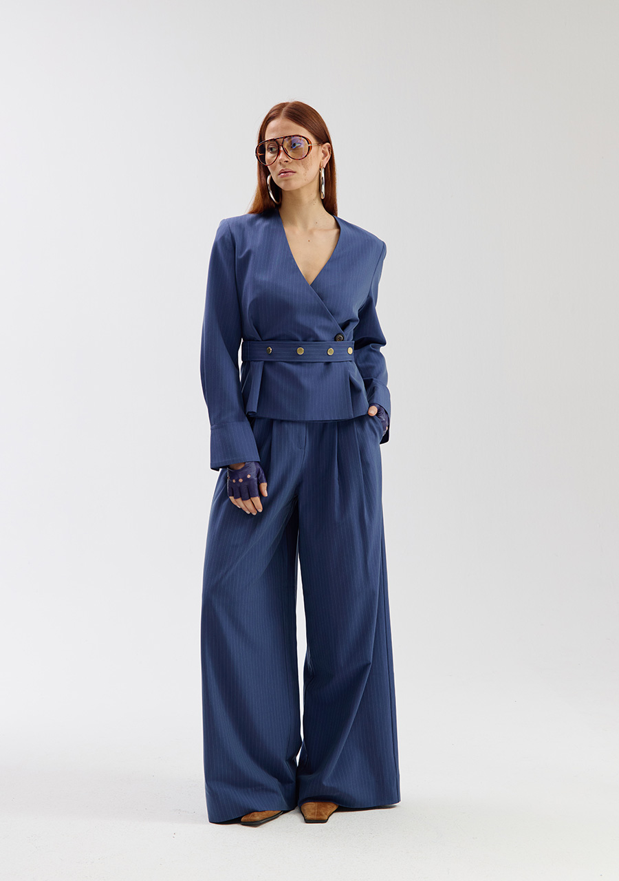 Harper & Yve Broek Mason SS6N105 Raf blauw