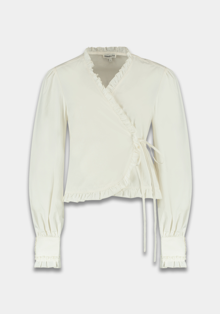 Harper & Yve Blouse Coby AW25P607 Ecru