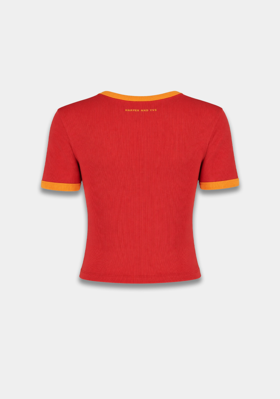 Harper & Yve Top Tacotequila HS6Y307 Rood