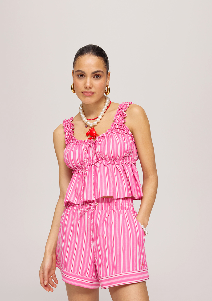 Harper & Yve Top Eileen HS25P404 Rose