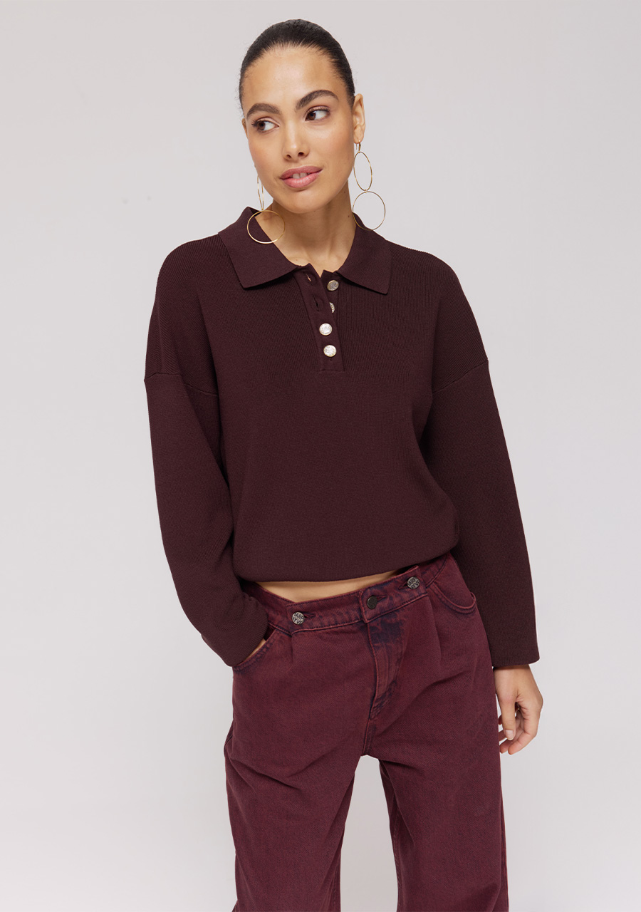 Harper & Yve Jeans Billy DW25R110 Bordeaux