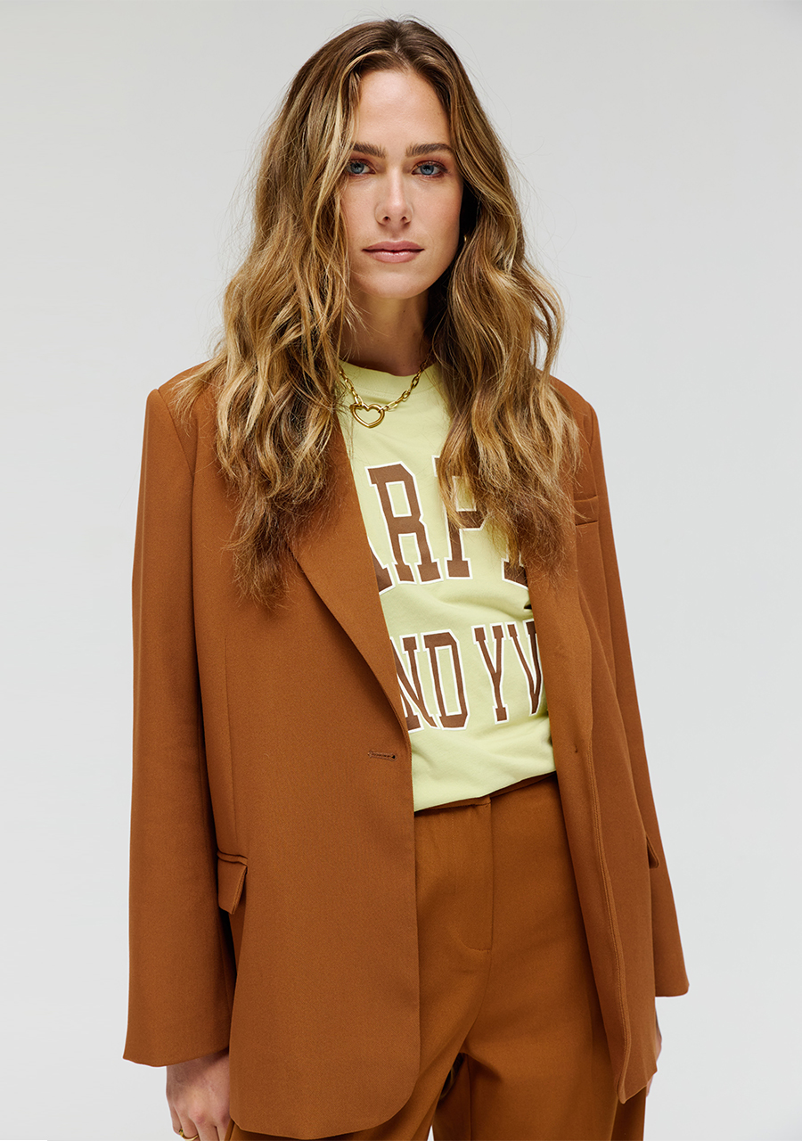 Harper & Yve Blazer Anna AW24N212 Bruin