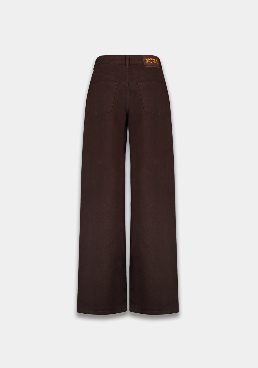 Harper & Yve Jeans Mayra AW6D101 Donker bruin