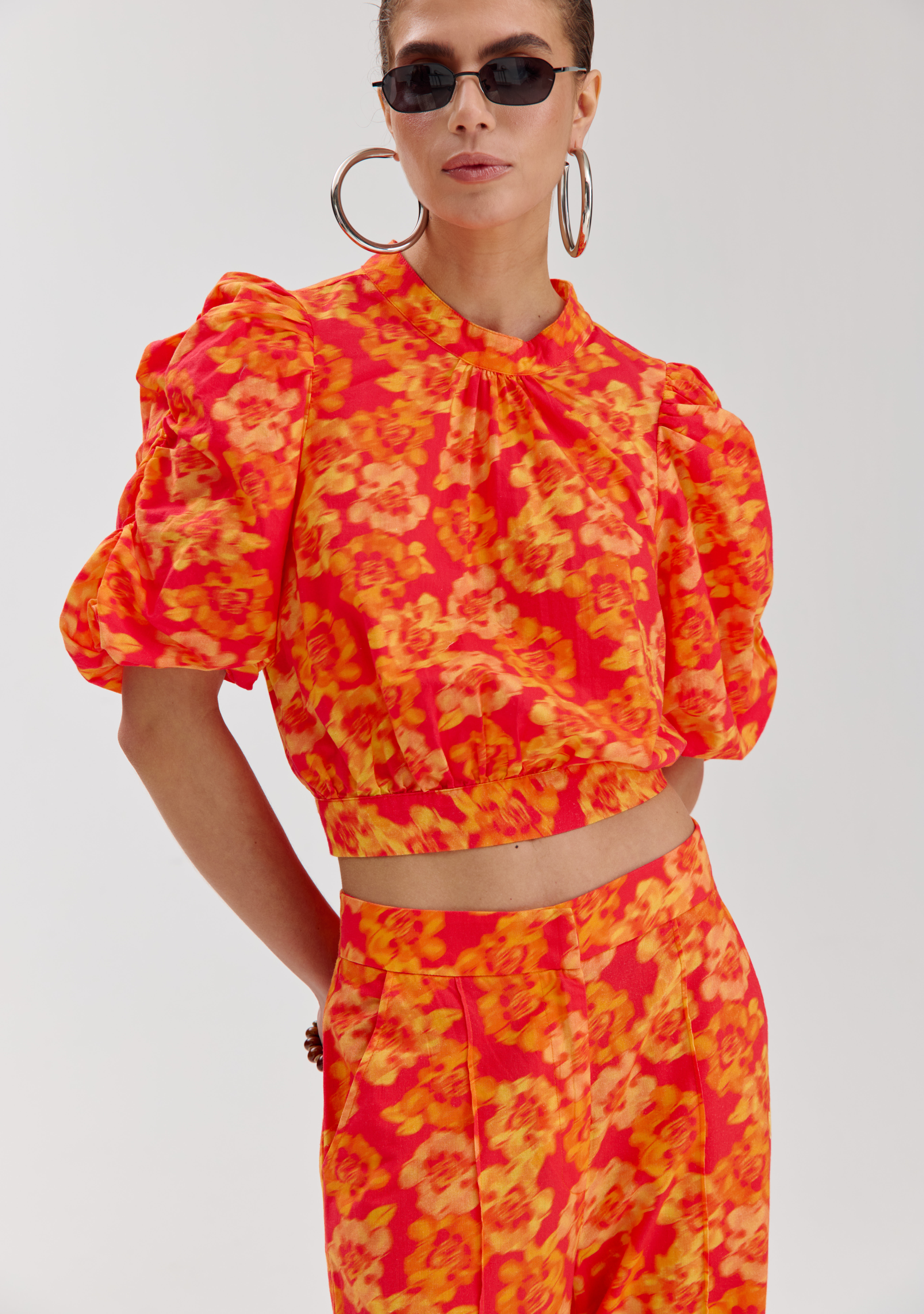 Harper & Yve Blouse Macey HS6C402 Oranje