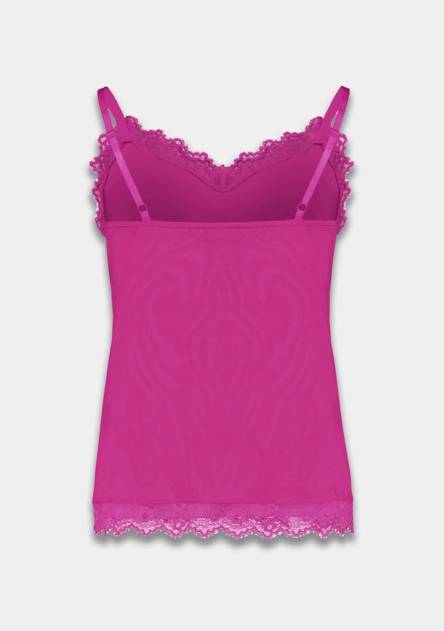 Harper & Yve Kanten top Yve FW23P400 Paars