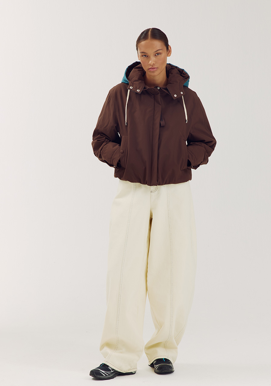 Harper & Yve Winterjas Rowley AW6N231 Donker bruin