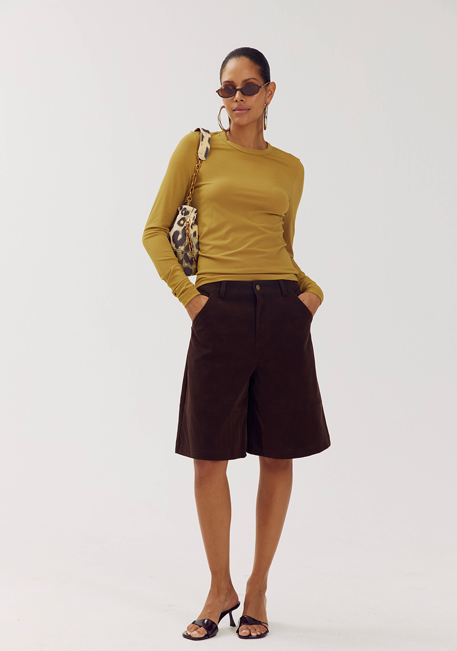 Harper & Yve Top Jason AW6P620 Olijf Groen