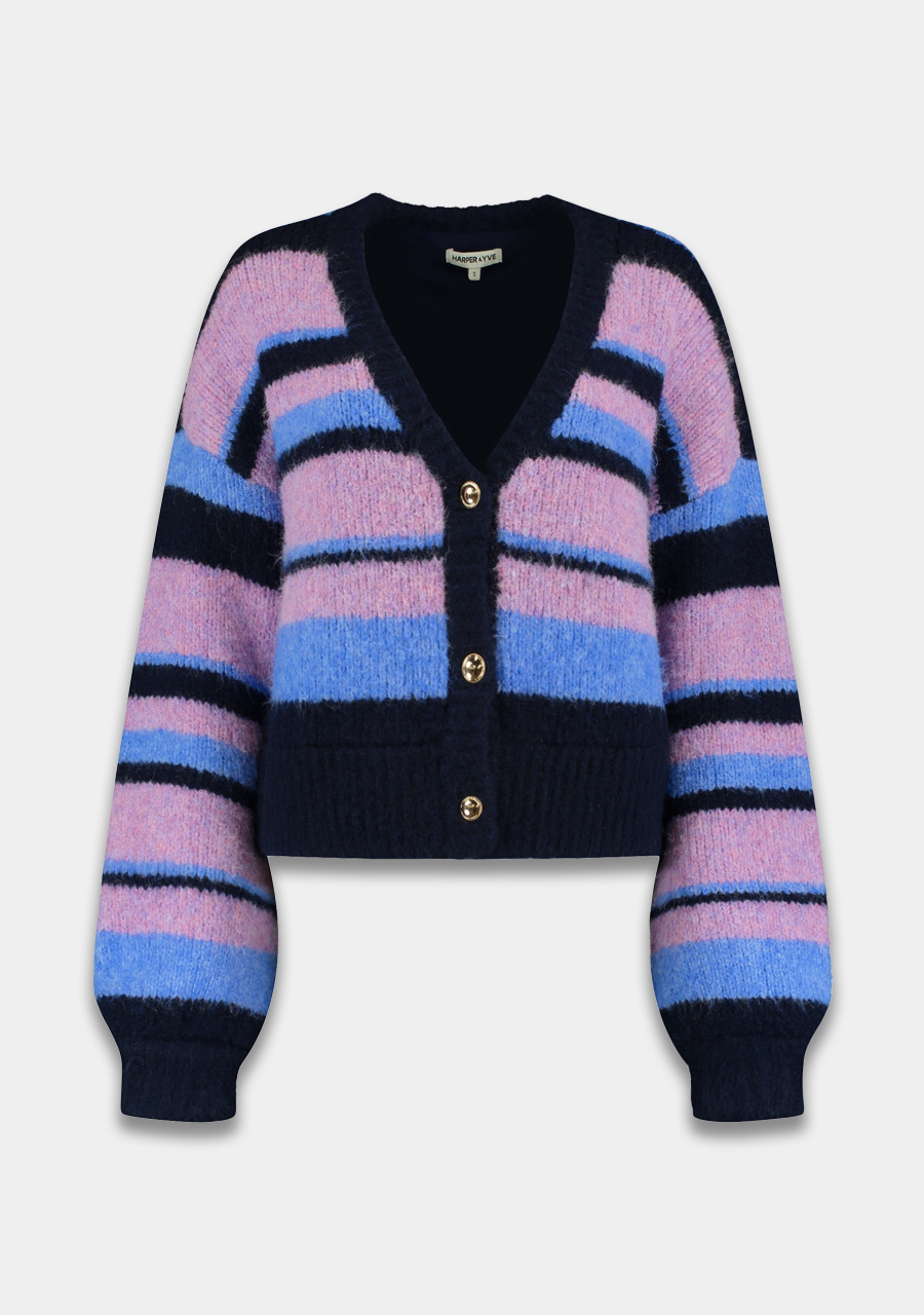 Harper & Yve Vest Noor DW25W811 Blauw