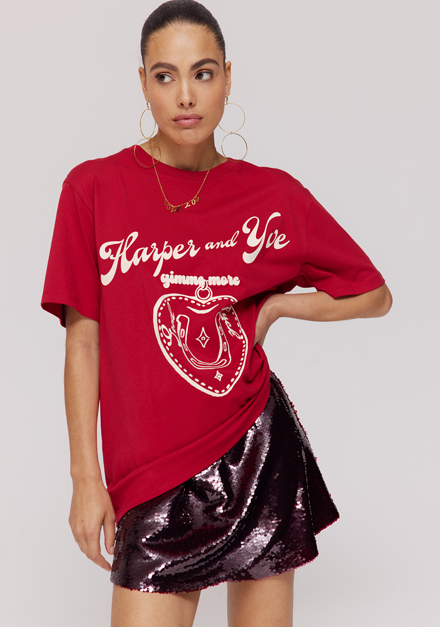 Harper & Yve Skort Liam DW25P116 Rood