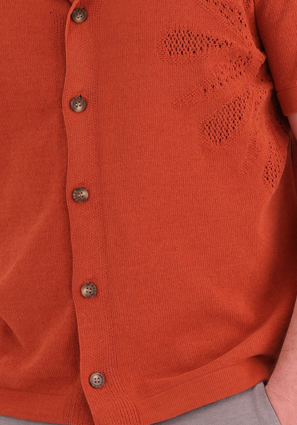ONLY & SONS Overhemd Jam 22037745 Donker Oranje