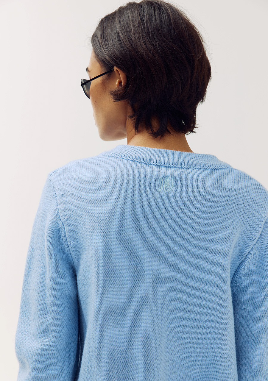 Harper & Yve Vest Clover DW6P801 Licht blauw