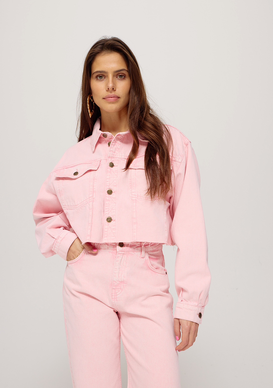 Harper & Yve Jacket Willow SS25D201 Roze