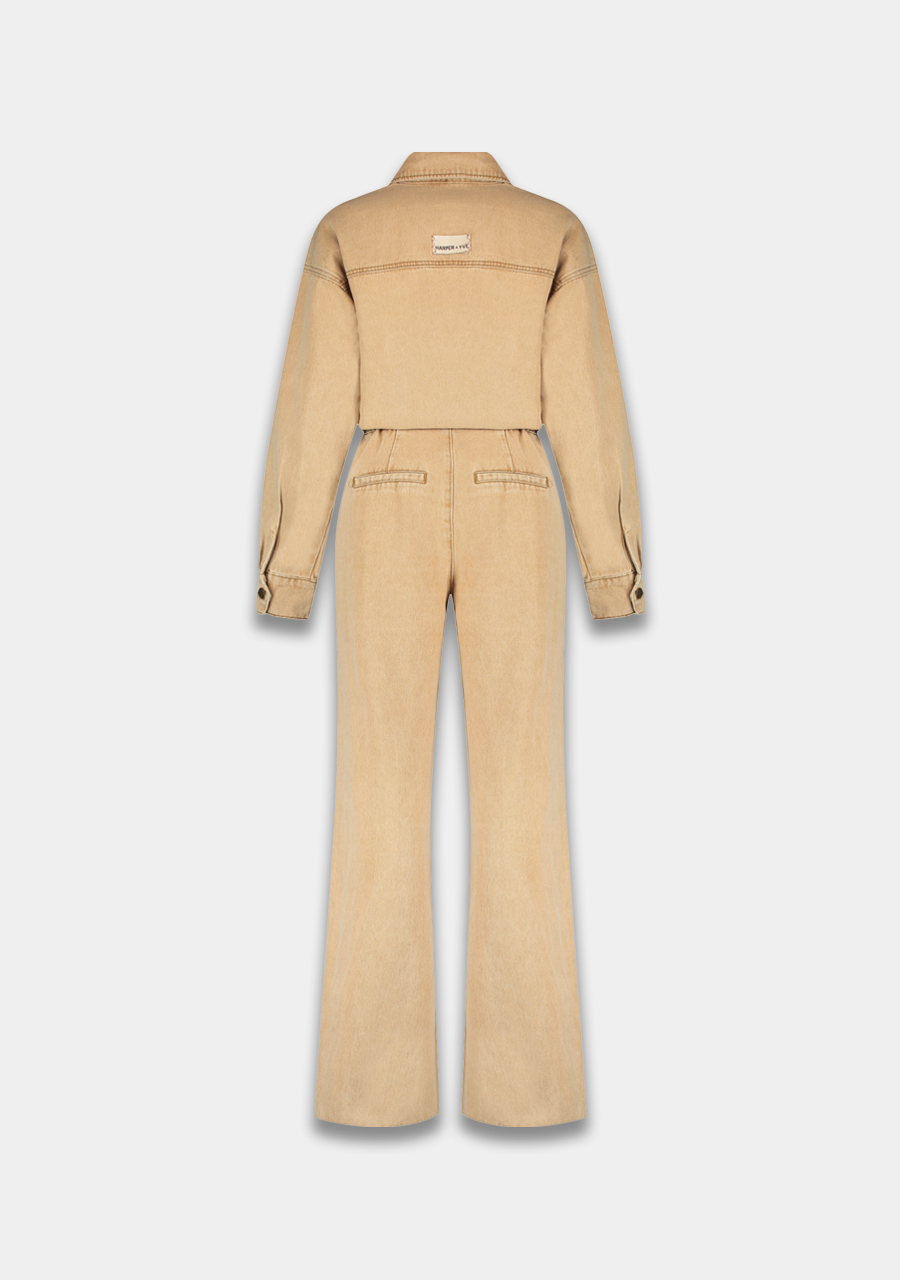 Harper & Yve Jumpsuit Jacky AW25P700 Beige Harper & Yve Jumpsuit Jacky AW25P700 Beige