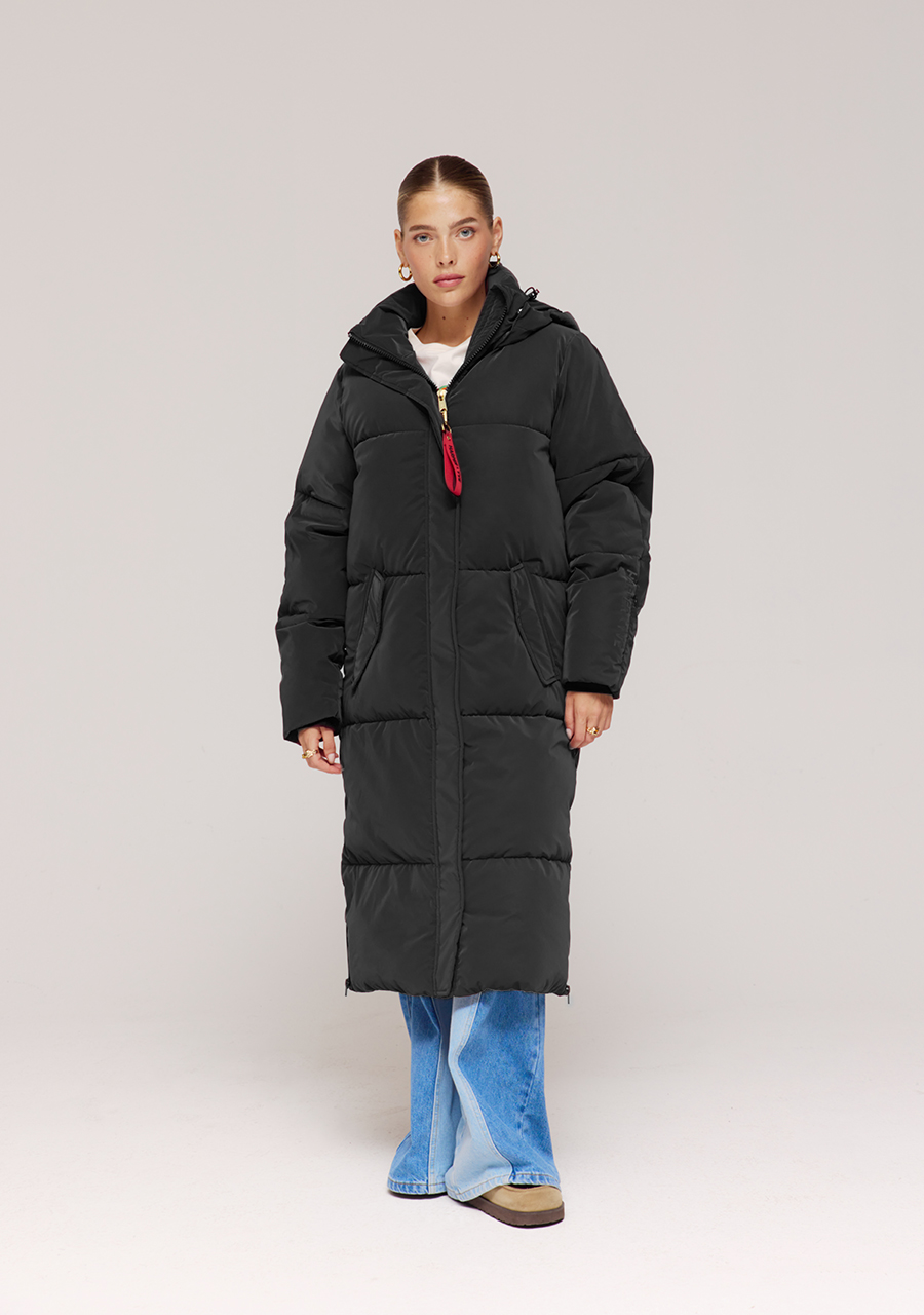 Harper & Yve Winterjas Yitty AW25N202 Zwart
