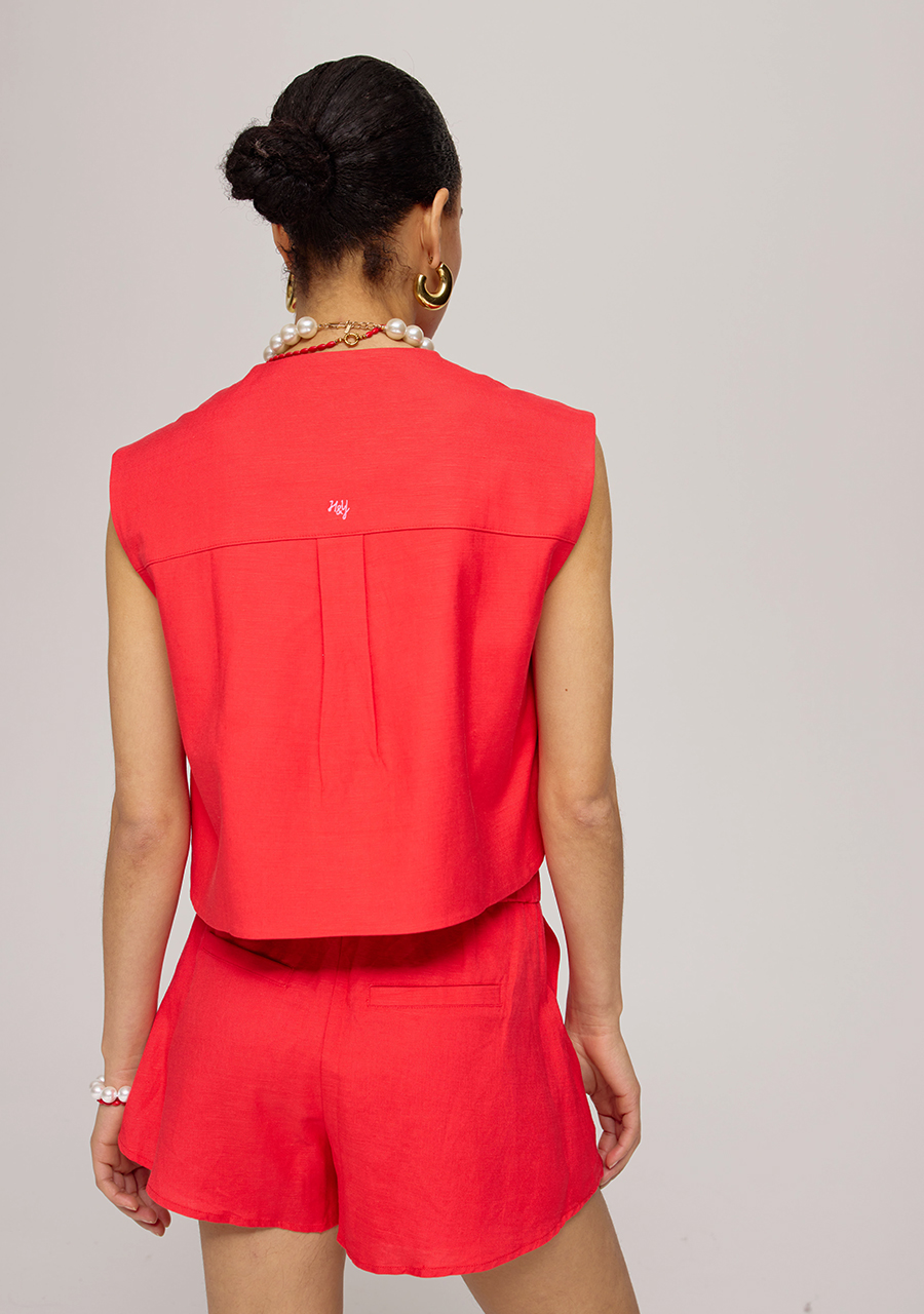 Harper & Yve Short Lacy HS25P109 Rood