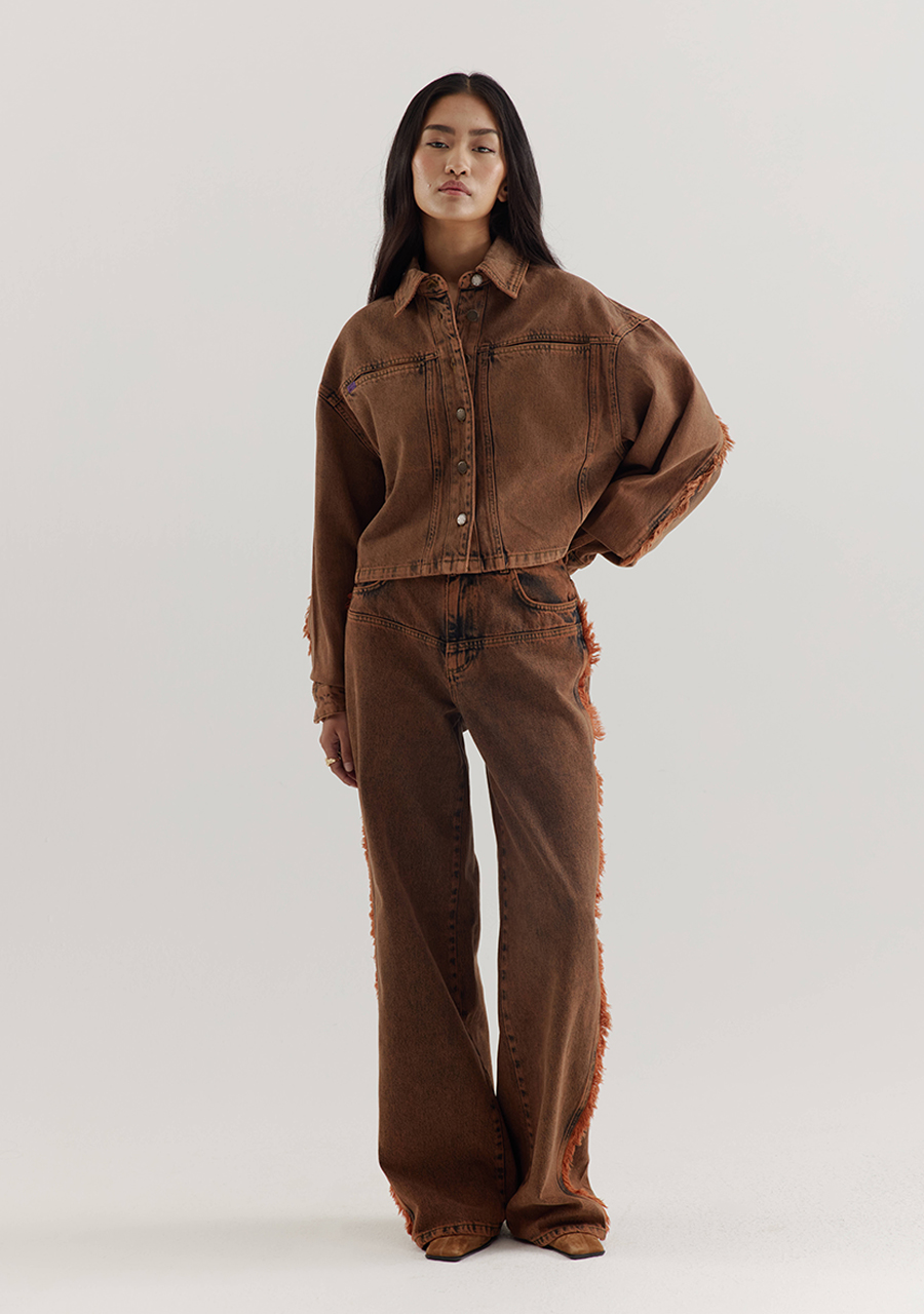 Harper & Yve Jacket Waldo AW25D203 Oranje
