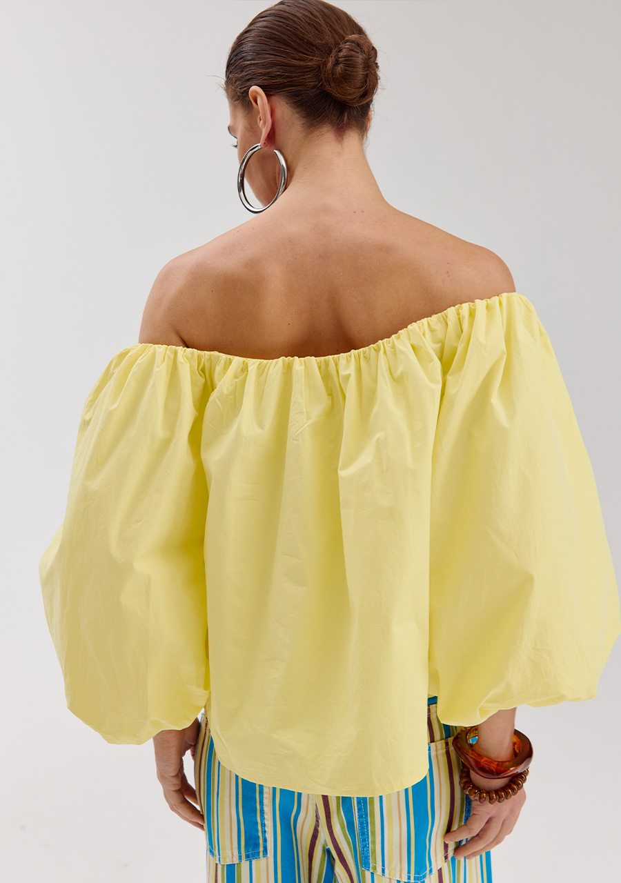 Harper & Yve Blouse Lauren HS6P600 Geel