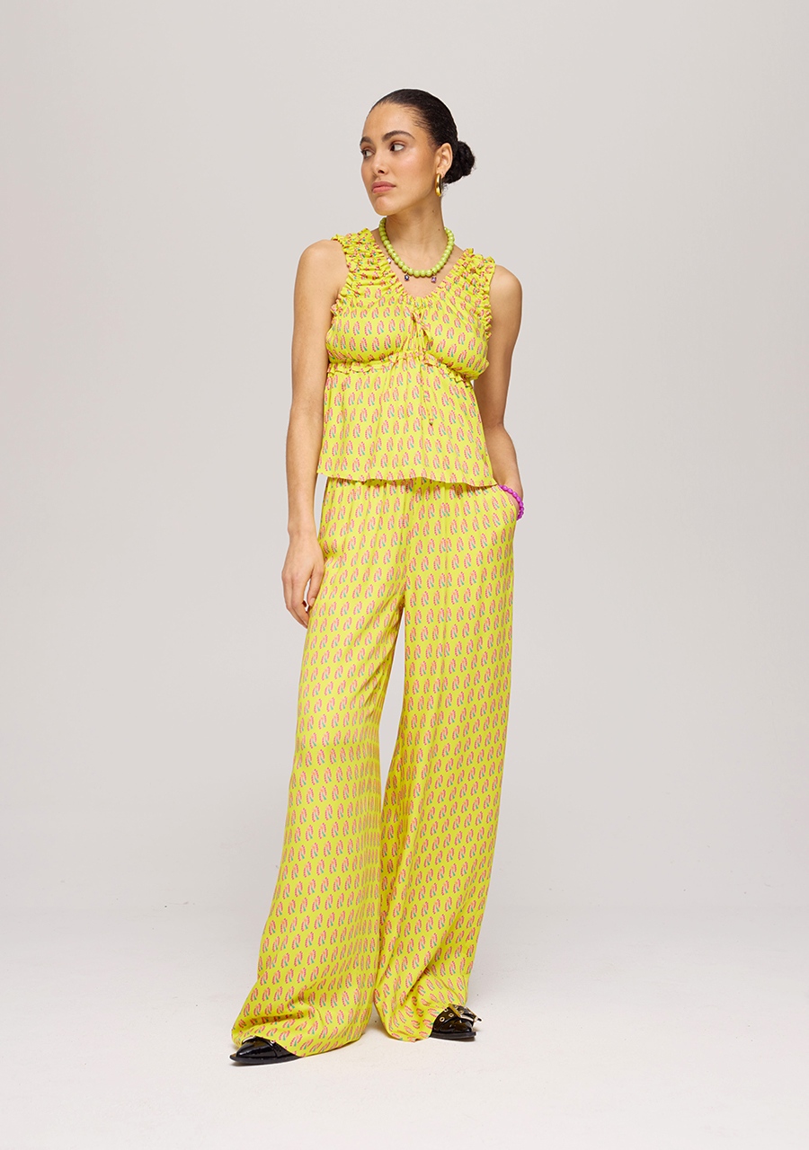 Harper & Yve Broek Alexis HS25J101 Geel