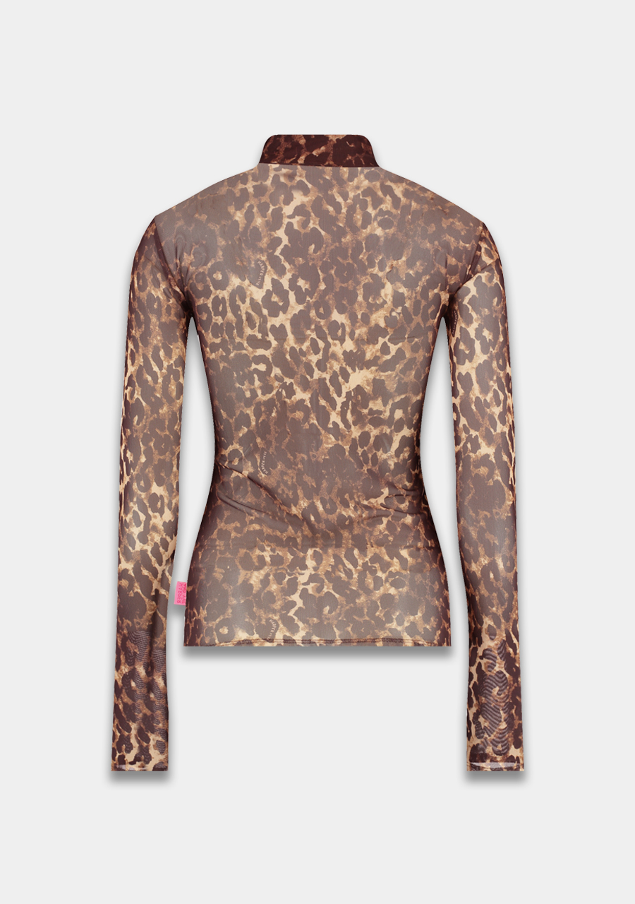Harper & Yve Top Jane SS25J502 Bruin Harper & Yve Top Jane SS25J502 Bruin