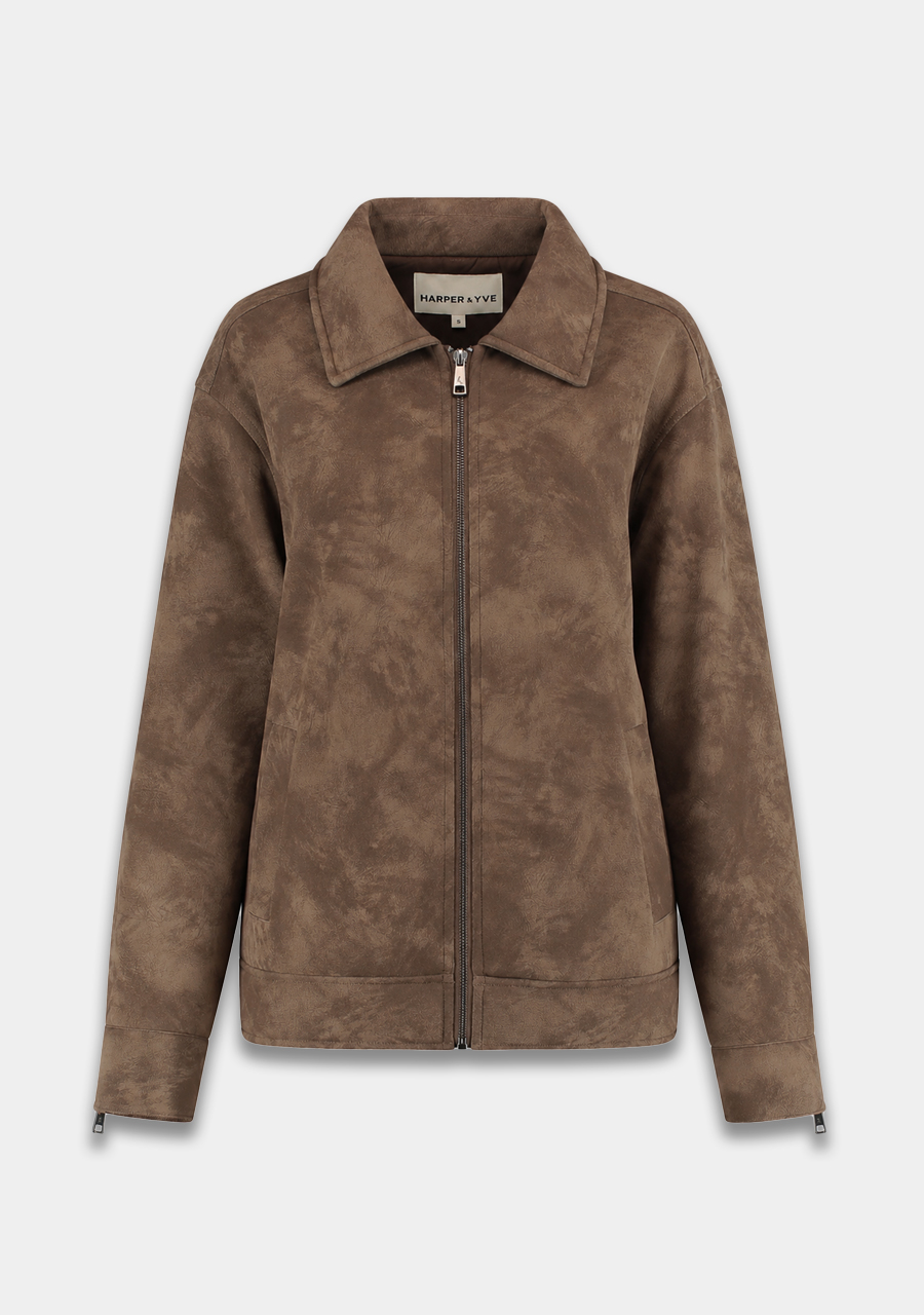 Harper & Yve Jacket Ira AW6P203 Bruin