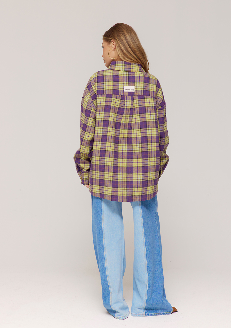 Harper & Yve Blouse Selena AW25P602 Paars