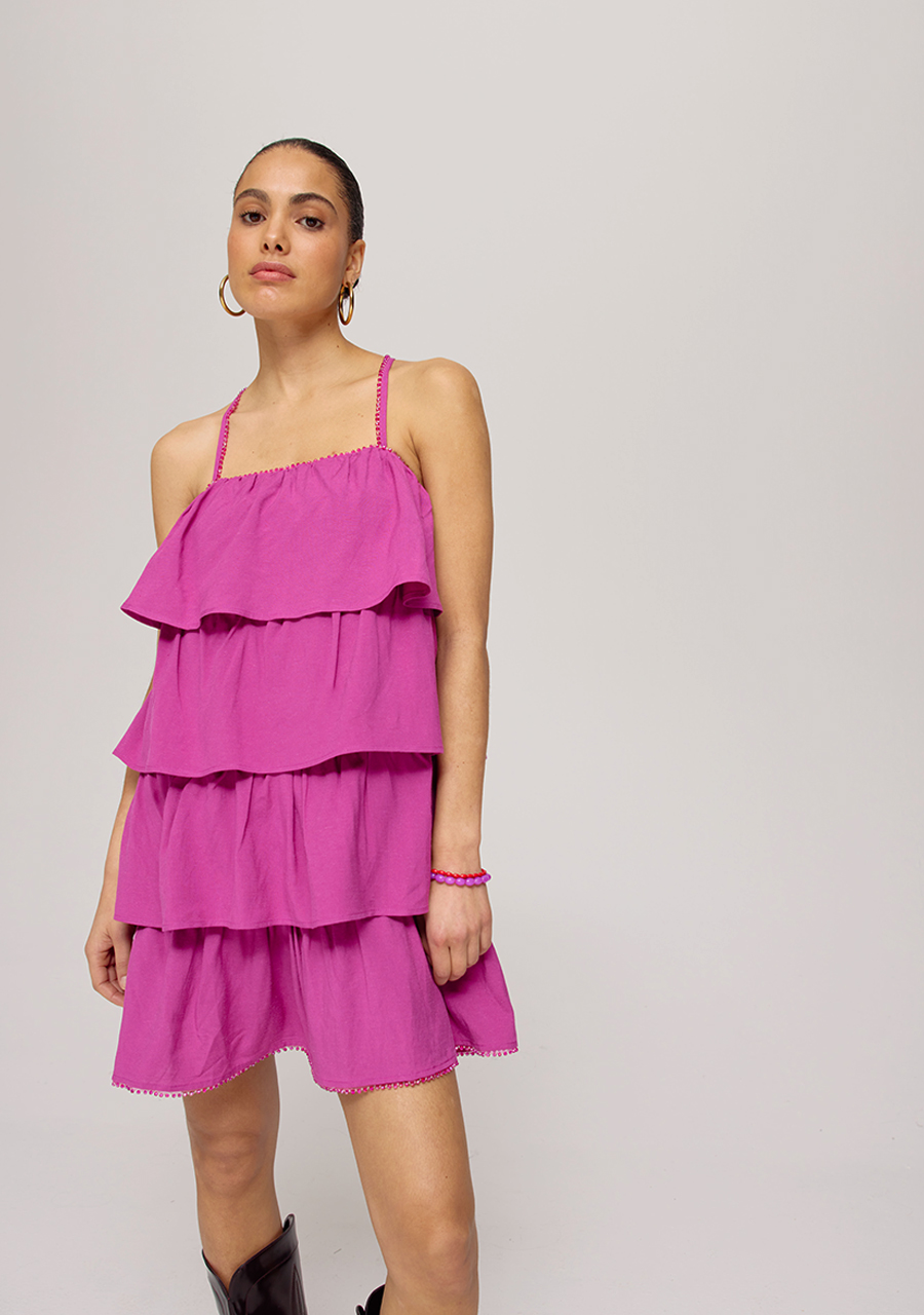 Harper & Yve Jurk Kaye HS25P909 Donker Paars