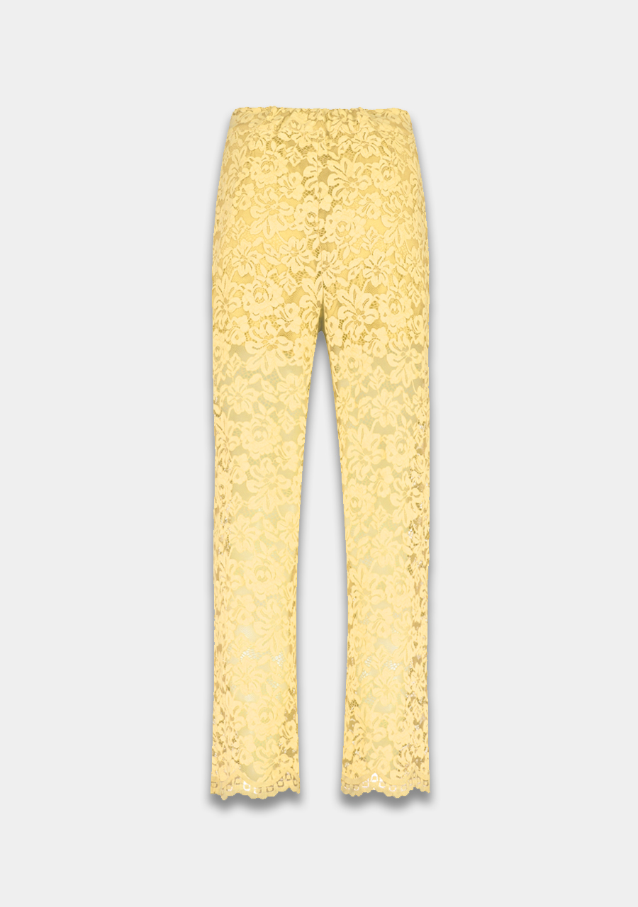 Harper & Yve Broek Lola SS25P104 Geel