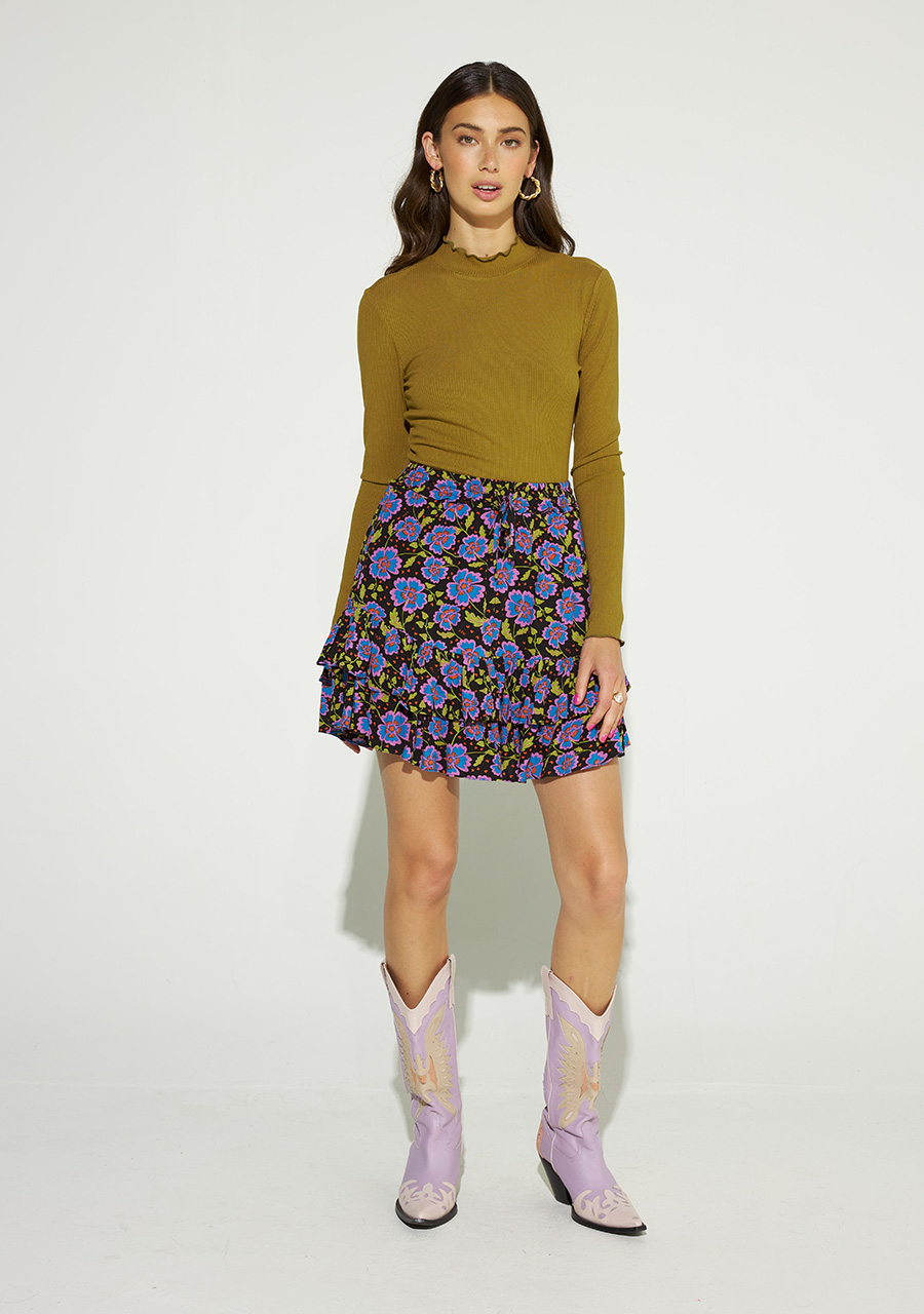 Harper & Yve Korte rok Sophie FW23J002 Multi