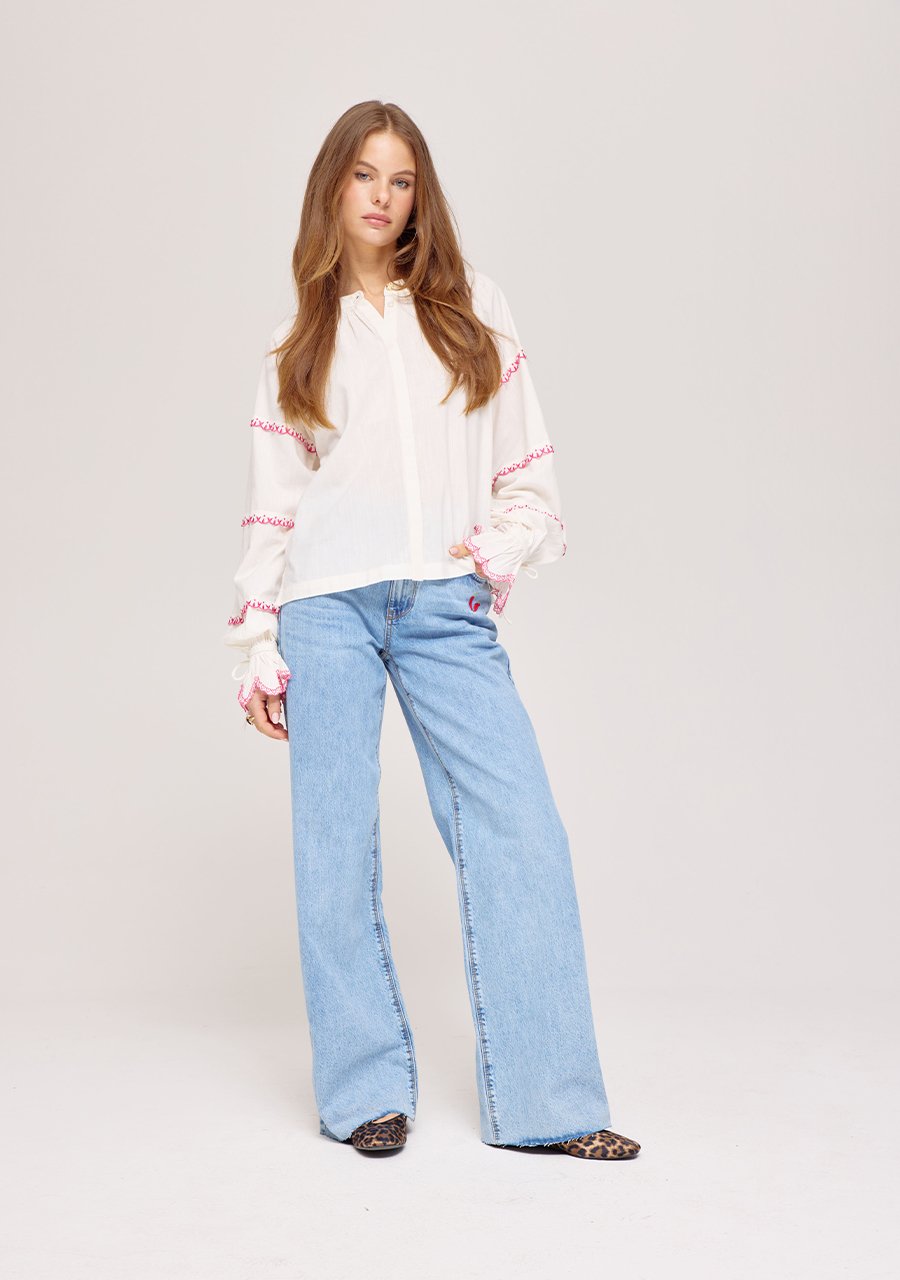 Harper & Yve Blouse Hady SS25C606 Ecru