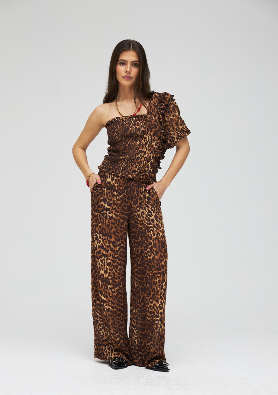 Harper & Yve Top Ally HS24J417 Bruin