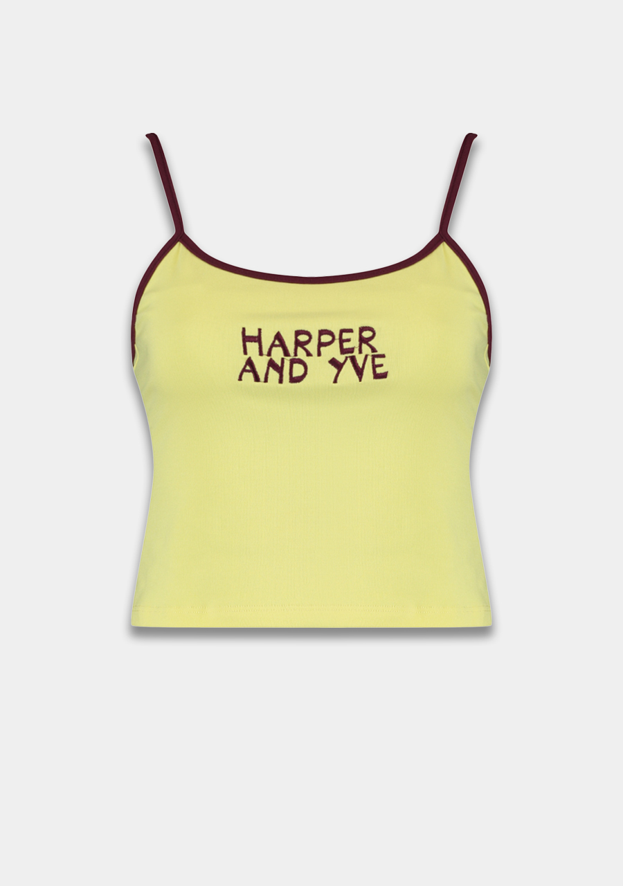 Harper & Yve Top Cally HS6P408 Geel