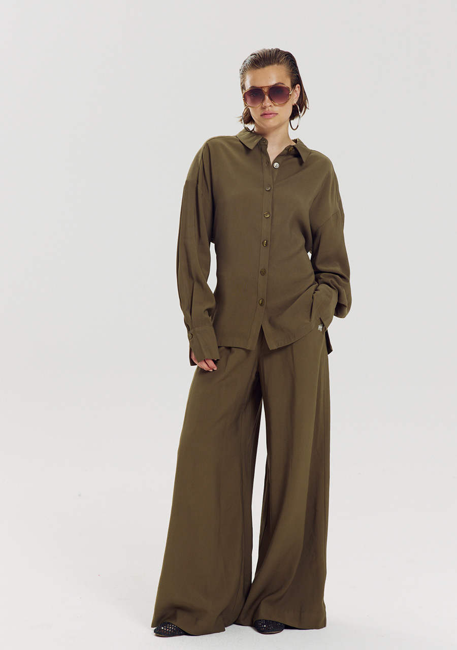 Harper & Yve Blouse Helena AW6P600 Leger Groen