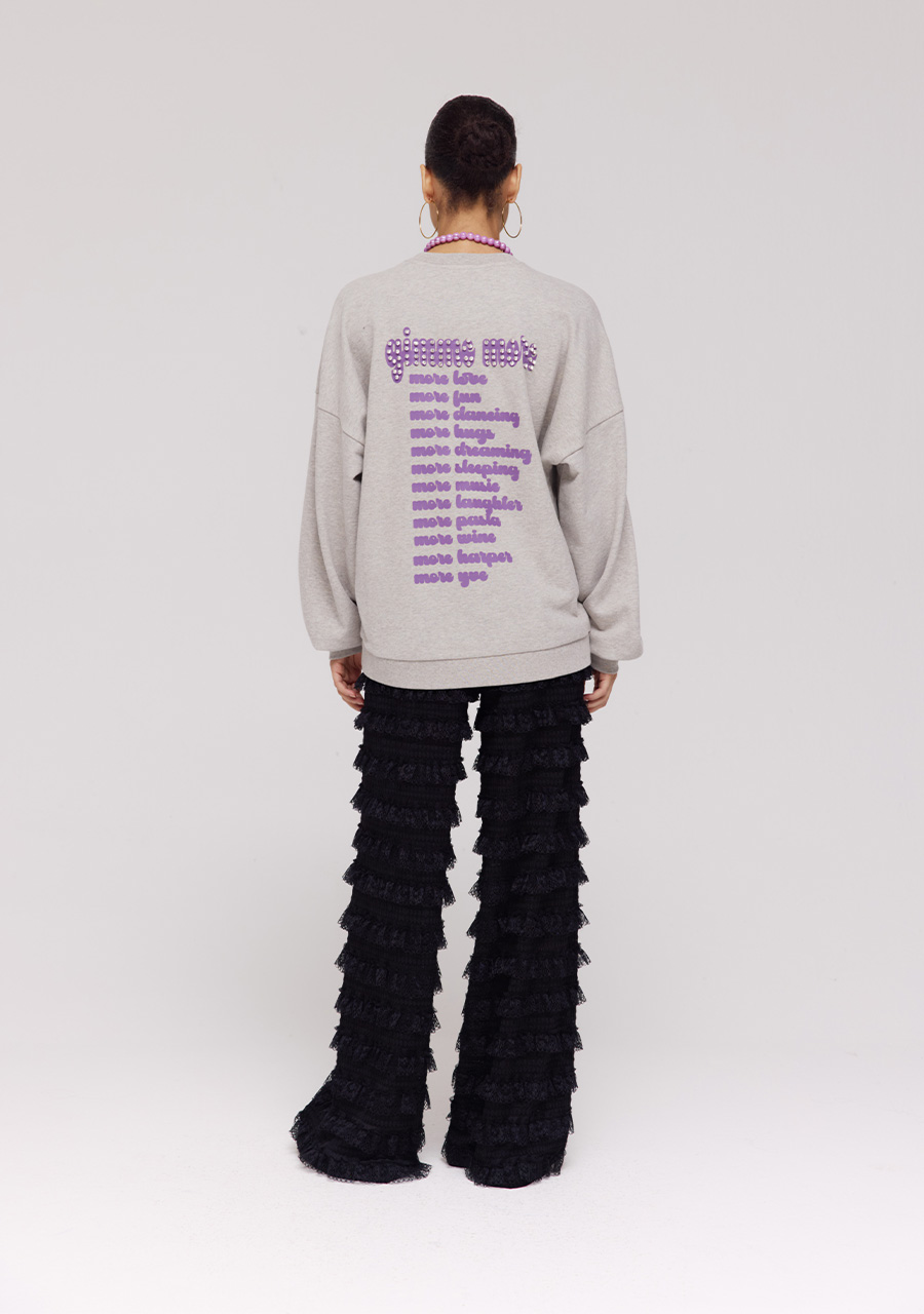 Harper & Yve Broek Lo Zwart AW25P111 Zwart