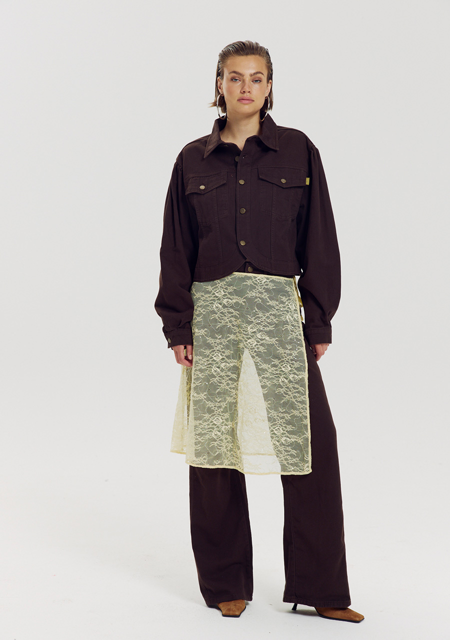 Harper & Yve Jacket Nillow AW6D200 Donker bruin