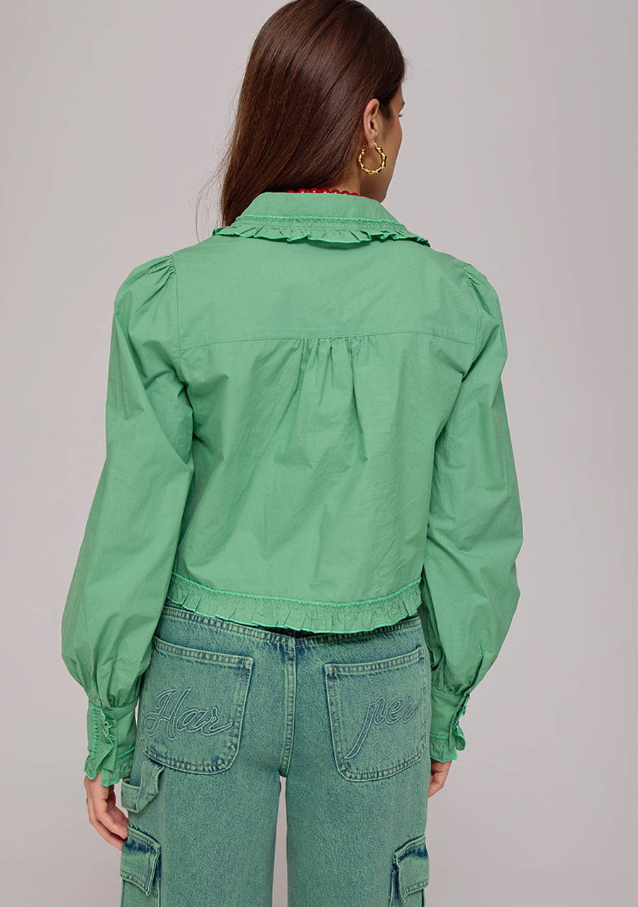 Harper & Yve Blouse Ellie AW25P603 Groen