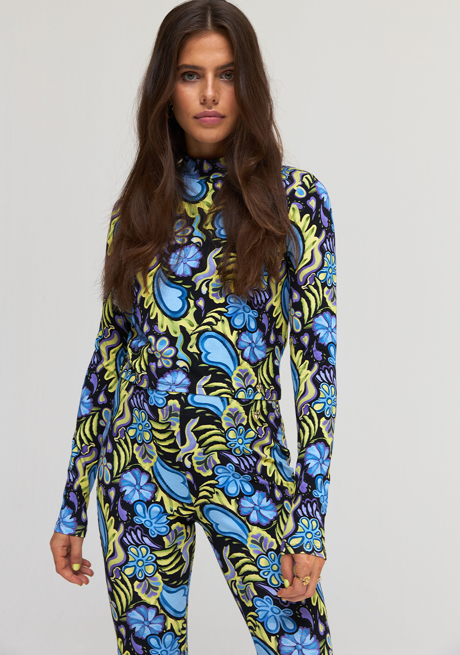 Harper & Yve Top Jeff AW24T503 Blauw