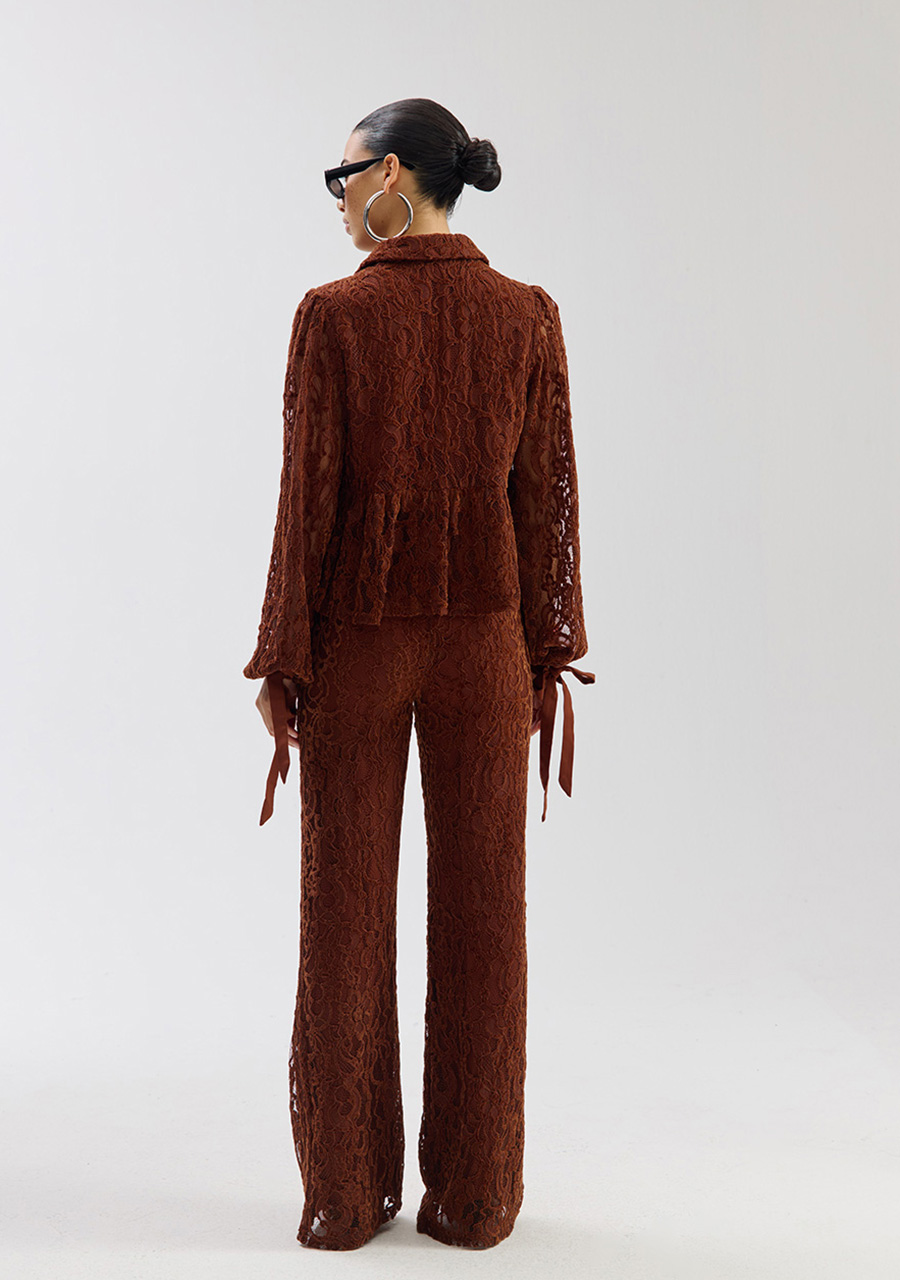 Harper & Yve Blouse Maral SS6P602 Bruin